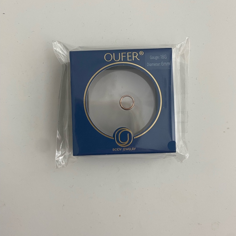 Gold Body Jewelry Hoop